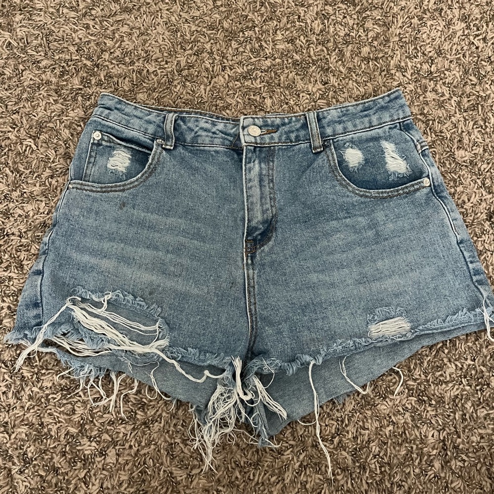 Princess Polly Women's Jean Shorts Denim